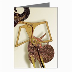 Gunungan Wayang Wallpaper Greeting Cards (Pkg of 8) from ArtsNow.com Left