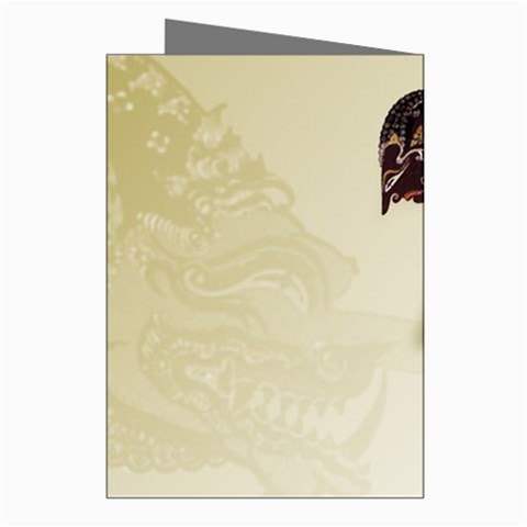 Gunungan Wayang Wallpaper Greeting Cards (Pkg of 8) from ArtsNow.com Right