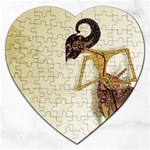 Gunungan Wayang Wallpaper Jigsaw Puzzle (Heart)