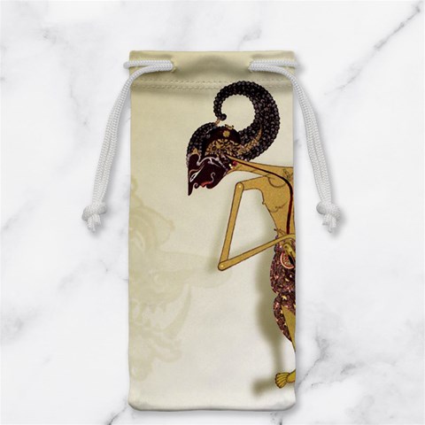 Gunungan Wayang Wallpaper Jewelry Bag from ArtsNow.com Front