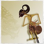 Gunungan Wayang Wallpaper Canvas 20  x 20 