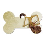 Gunungan Wayang Wallpaper Dog Tag Bone (One Side)