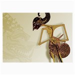 Gunungan Wayang Wallpaper Large Glasses Cloth (2 Sides)