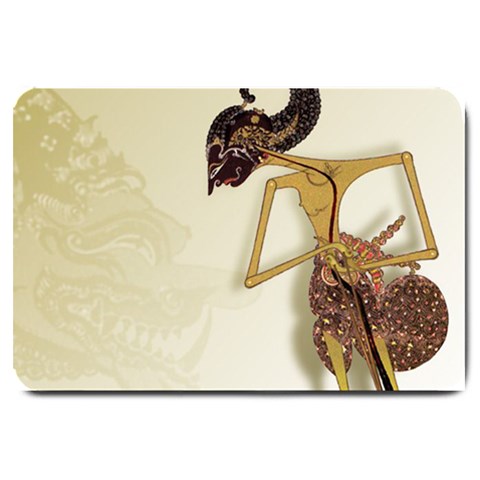 Gunungan Wayang Wallpaper Large Doormat from ArtsNow.com 30 x20  Door Mat