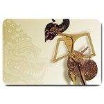 Gunungan Wayang Wallpaper Large Doormat