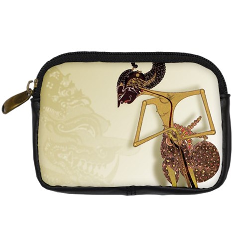 Gunungan Wayang Wallpaper Digital Camera Leather Case from ArtsNow.com Front