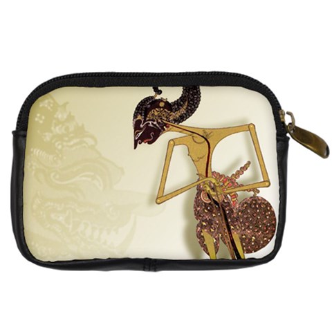 Gunungan Wayang Wallpaper Digital Camera Leather Case from ArtsNow.com Back