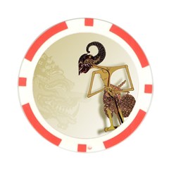 Gunungan Wayang Wallpaper Poker Chip Card Guard (10 pack) from ArtsNow.com Back