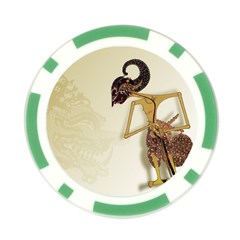 Gunungan Wayang Wallpaper Poker Chip Card Guard (10 pack) from ArtsNow.com Back