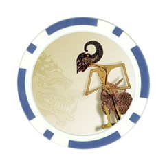 Gunungan Wayang Wallpaper Poker Chip Card Guard (10 pack) from ArtsNow.com Back
