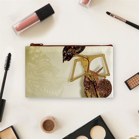 Gunungan Wayang Wallpaper Cosmetic Bag (Small) from ArtsNow.com Front
