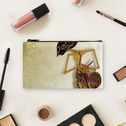 Gunungan Wayang Wallpaper Cosmetic Bag (Small) from ArtsNow.com Front