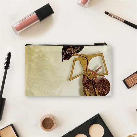 Gunungan Wayang Wallpaper Cosmetic Bag (Small) from ArtsNow.com Back