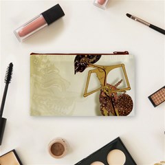 Gunungan Wayang Wallpaper Cosmetic Bag (Small) from ArtsNow.com Back
