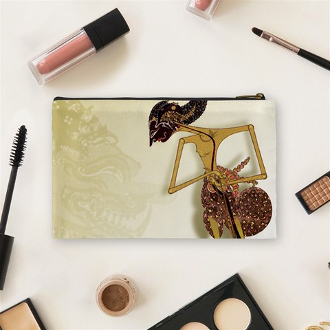 Gunungan Wayang Wallpaper Cosmetic Bag (Medium) from ArtsNow.com Back