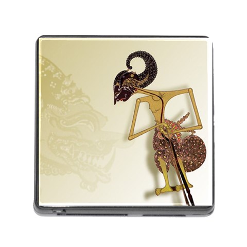 Gunungan Wayang Wallpaper Memory Card Reader (Square) from ArtsNow.com Front