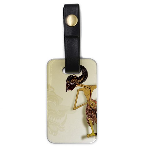 Gunungan Wayang Wallpaper Luggage Tag (one side) from ArtsNow.com Front