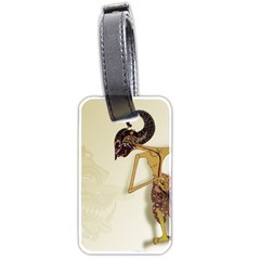 Gunungan Wayang Wallpaper Luggage Tag (two sides) from ArtsNow.com Front