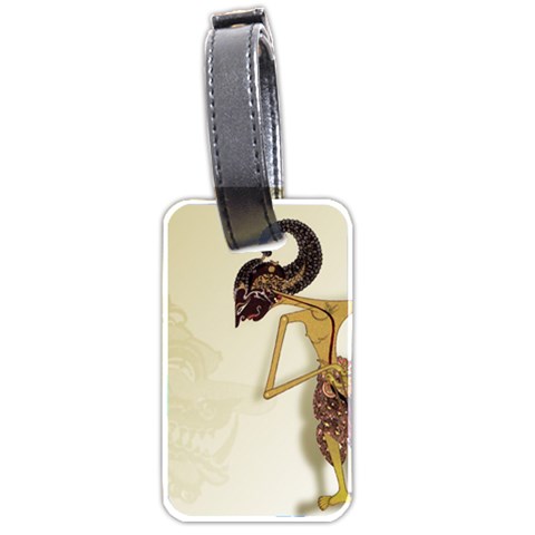 Gunungan Wayang Wallpaper Luggage Tag (two sides) from ArtsNow.com Back