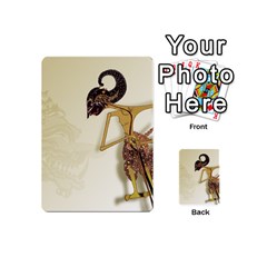 Gunungan Wayang Wallpaper Playing Cards 54 (Mini) from ArtsNow.com Back