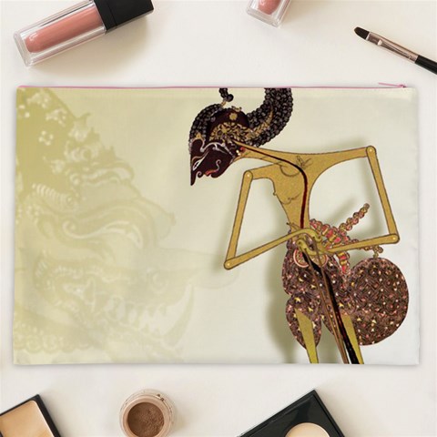 Gunungan Wayang Wallpaper Cosmetic Bag (XXL) from ArtsNow.com Back