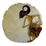 Gunungan Wayang Wallpaper Large 18  Premium Round Cushion 
