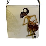 Gunungan Wayang Wallpaper Flap Closure Messenger Bag (L)