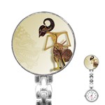 Gunungan Wayang Wallpaper Stainless Steel Nurses Watch