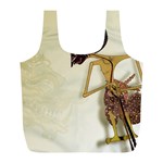 Gunungan Wayang Wallpaper Full Print Recycle Bag (L)