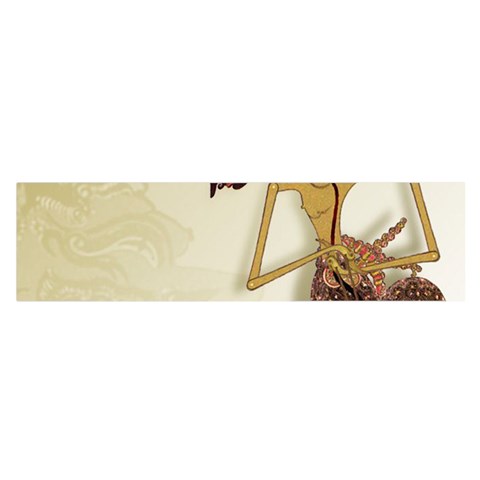 Gunungan Wayang Wallpaper Satin Scarf (Oblong) from ArtsNow.com Front