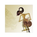 Gunungan Wayang Wallpaper Small Satin Scarf (Square)