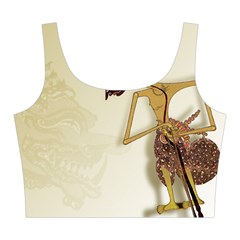 Gunungan Wayang Wallpaper Midi Sleeveless Dress from ArtsNow.com Top Back