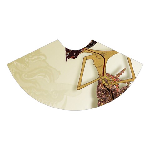 Gunungan Wayang Wallpaper Midi Sleeveless Dress from ArtsNow.com Skirt Back