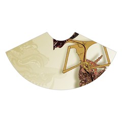 Gunungan Wayang Wallpaper Midi Sleeveless Dress from ArtsNow.com Skirt Back