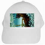Lukisan Wayang Kulit White Cap