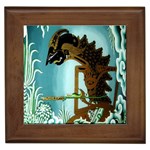 Lukisan Wayang Kulit Framed Tile