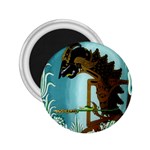 Lukisan Wayang Kulit 2.25  Magnet