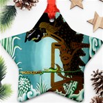 Lukisan Wayang Kulit Ornament (Star)