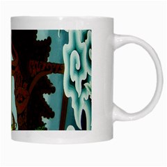 Lukisan Wayang Kulit White Mug from ArtsNow.com Right