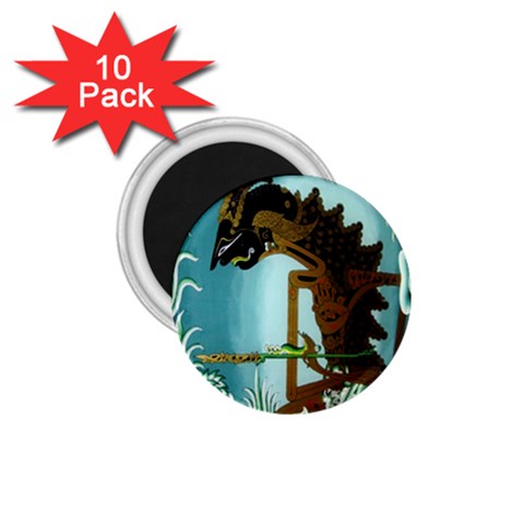 Lukisan Wayang Kulit 1.75  Magnet (10 pack)  from ArtsNow.com Front