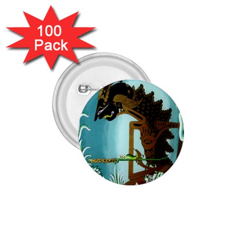 Lukisan Wayang Kulit 1.75  Button (100 pack)  from ArtsNow.com Front