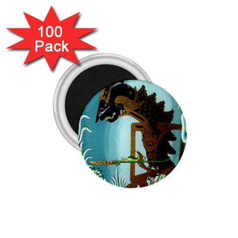 Lukisan Wayang Kulit 1.75  Magnet (100 pack)  from ArtsNow.com Front