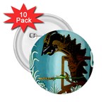 Lukisan Wayang Kulit 2.25  Button (10 pack)