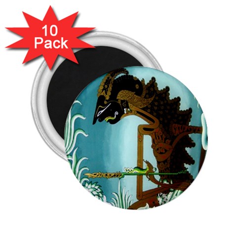 Lukisan Wayang Kulit 2.25  Magnet (10 pack) from ArtsNow.com Front