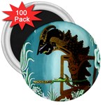 Lukisan Wayang Kulit 3  Magnet (100 pack)