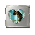 Lukisan Wayang Kulit Mega Link Heart Italian Charm (18mm)