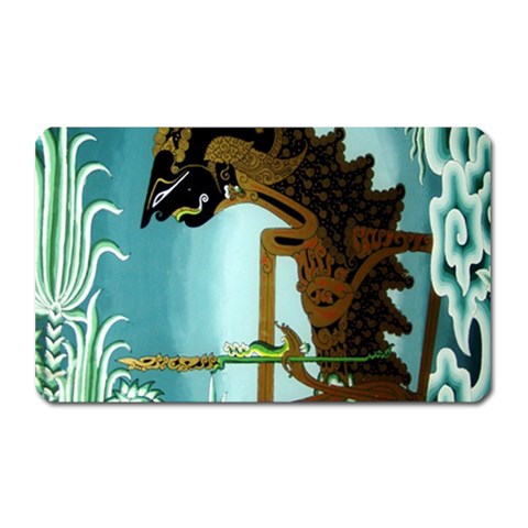Lukisan Wayang Kulit Magnet (Rectangular) from ArtsNow.com Front