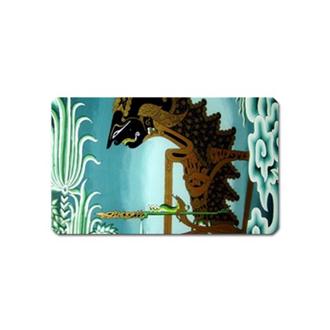 Lukisan Wayang Kulit Magnet (Name Card) from ArtsNow.com Front