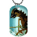 Lukisan Wayang Kulit Dog Tag (One Side)