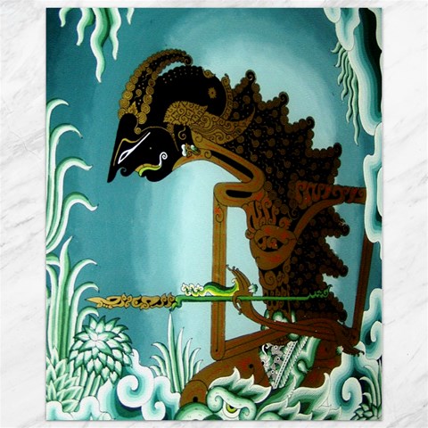 Lukisan Wayang Kulit Canvas 11  x 14  from ArtsNow.com 10.95 x13.48  Canvas - 1